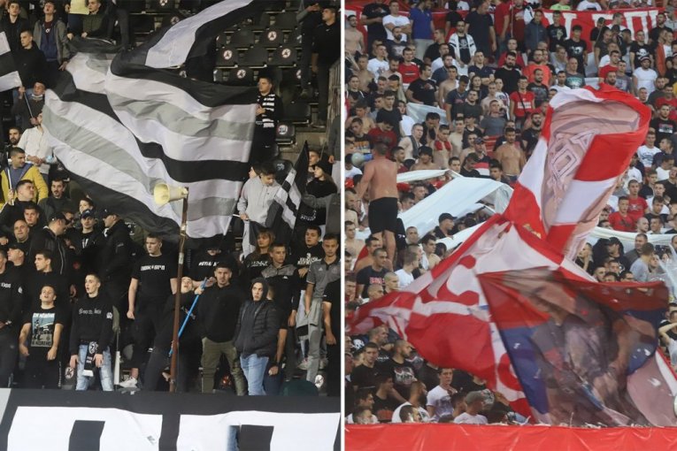 HOROR SNIMAK IZ BEOGRADA! Tukli se delije i grobari! Sevale baklje, noževi, a onda se jedan kolima zaleteo na ostale! (VIDEO)