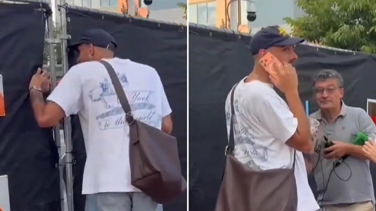 "Ljudi, ja igram za Španiju": Bizarna scena na Mundijalu, obezbeđenje mu nije dalo da prođe