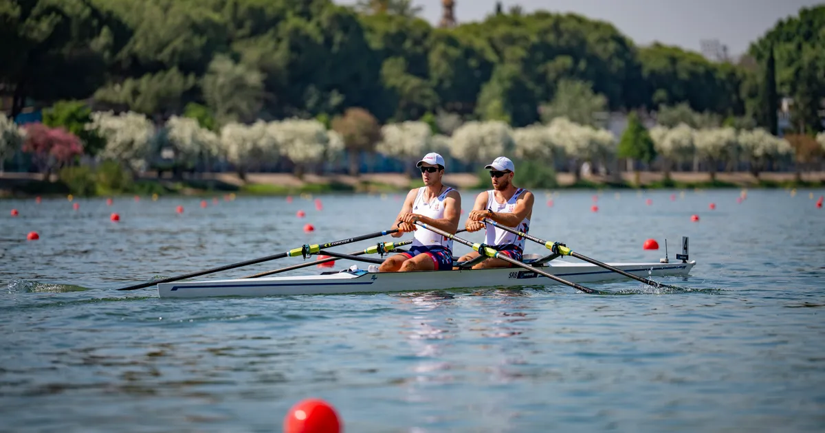 Novi veliki uspeh! Srpski veslači Martin Mačković i Nikolaj Pimenov u finalu Evropskog prvenstva
