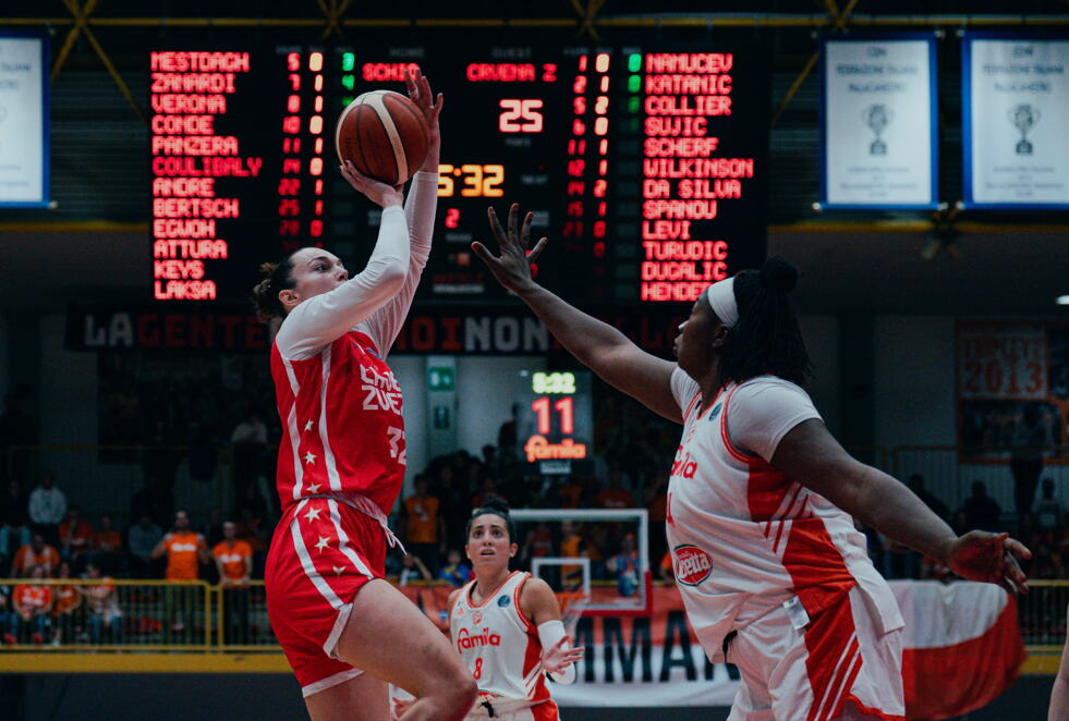 CRVENA ZVEZDA IZGUBILA U ITALIJI: Prvi poraz crveno-belih košarkašica u Evroligi