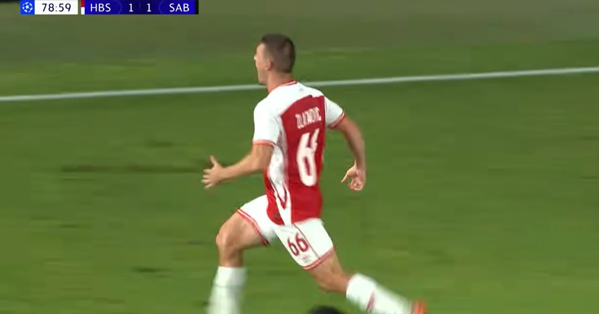 Ovako je Srbin nakon što je dao gol protiv Zvezde doveo Hapoel na korak do plasmana u Ligu šampiona