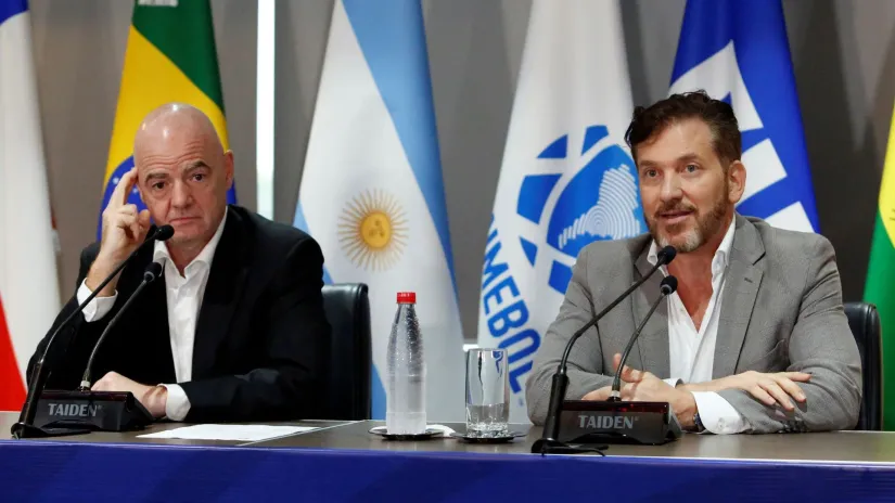 Infantino ima podršku prvog čoveka CONMEBOL-a: Stogodišnjica Mundijala sa 64 ekipe