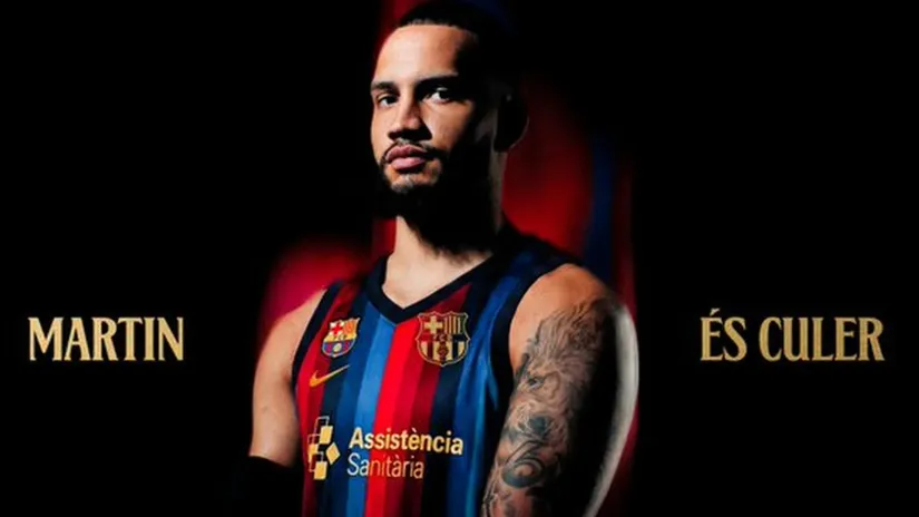 Barselona predstavila NBA pojačanje: Tajris Martin prvi put na evropskim parketima