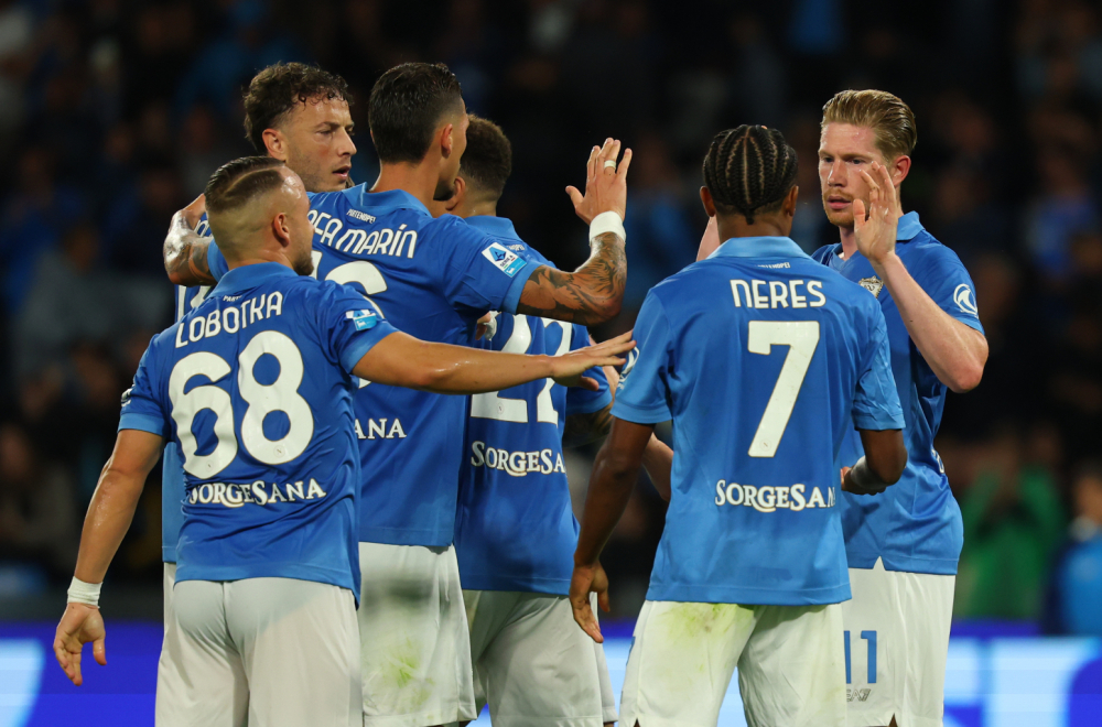 "Laganeze" Napolija i dva gola De Brujnea VIDEO