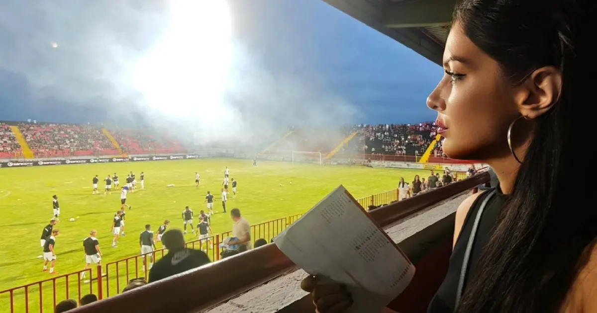 Novinarka opčinila Šabac na meču Mačva - Partizan: Da li je Kristina najatraktivnija u Srbiji, fotke su joj...