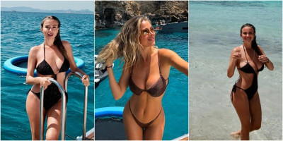Dileta u bikiniju zapalila Ibicu: Nedavno se porodila, a sada je u nikad vrelijem izdanju (FOTO)