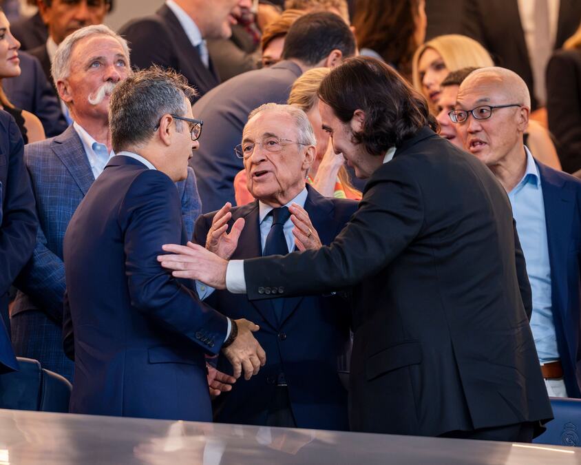 OVO ZNAČI RAT! Atletiko brutalno ponizio Florentina Pereza: Predsednik Reala besneo kada je video pored koga su ga smetili u loži: Ko je ovo smislio?!