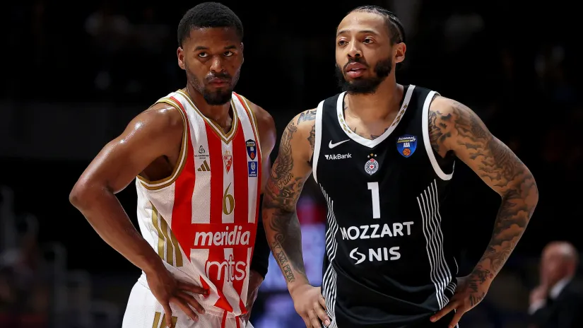 Dva lica večitog derbija: Partizan izgubio ofanzivnih 25 poena, Zvezda našla prednost pod košem