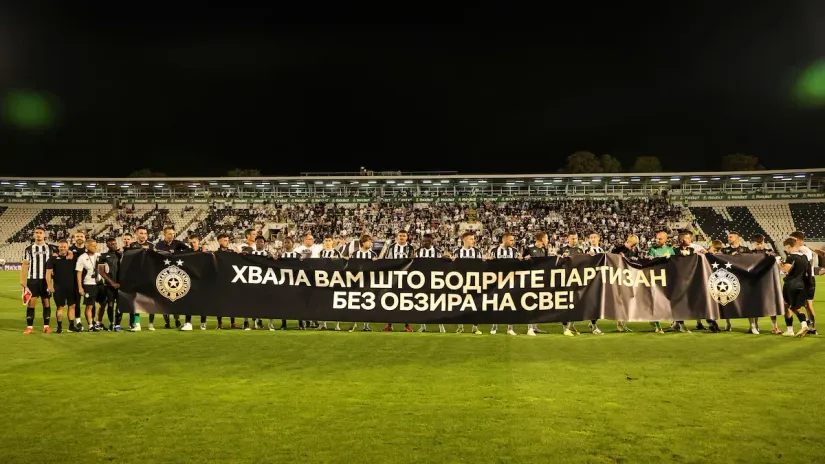 Partizan časti navijače: Besplatan ulaz na derbi sa Vojvodinom