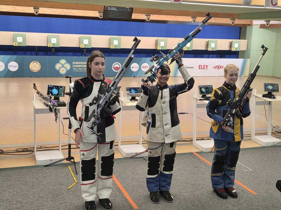 ŽETVA MEDALJA SRPSKIH STRELACA: Anastasija zlatna, Anđelija i Aleksa srebrni u Solo takmičenju