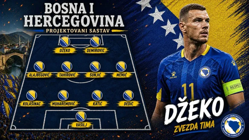 Neće biti da su samo 'Džeko i deca', ovaj tim ima j..... karakter