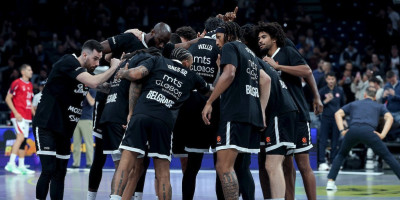 Hladan tuš za Partizan, čudna odluka: Ovaj podatak pred Asvel privukao veliku pažnju