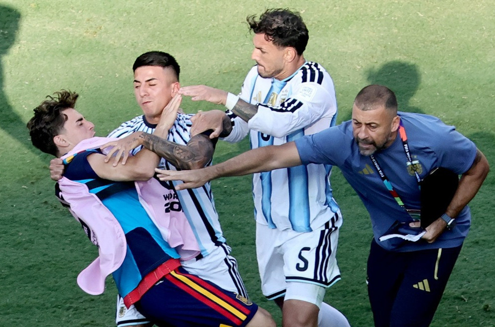 Paredes suspendovan na 10 utakmica zbog napada na Gavija