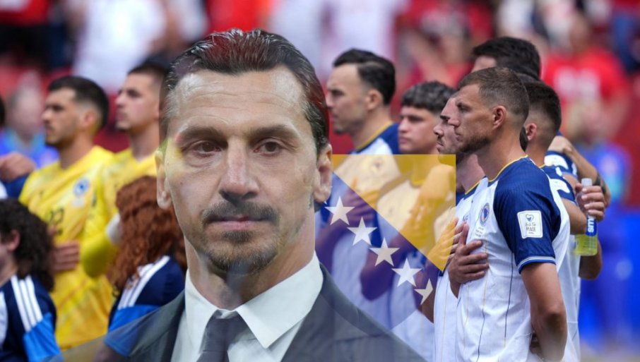 GORI INTERNET! Evo šta je Zlatan Ibrahimović uradio pred meč Bosne i Hercegovine na Mundijalu