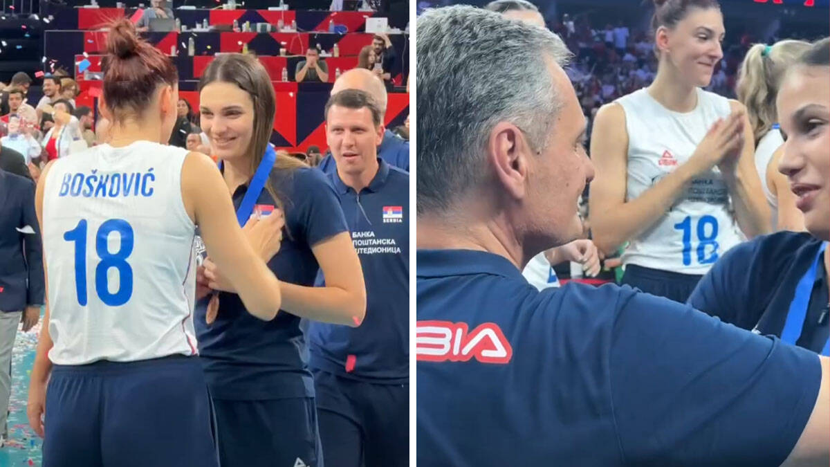 Tijana i Zoran odmah skinuli medalje: Najemotivniji trenutak sa dodele, svi su plakali kao kiša