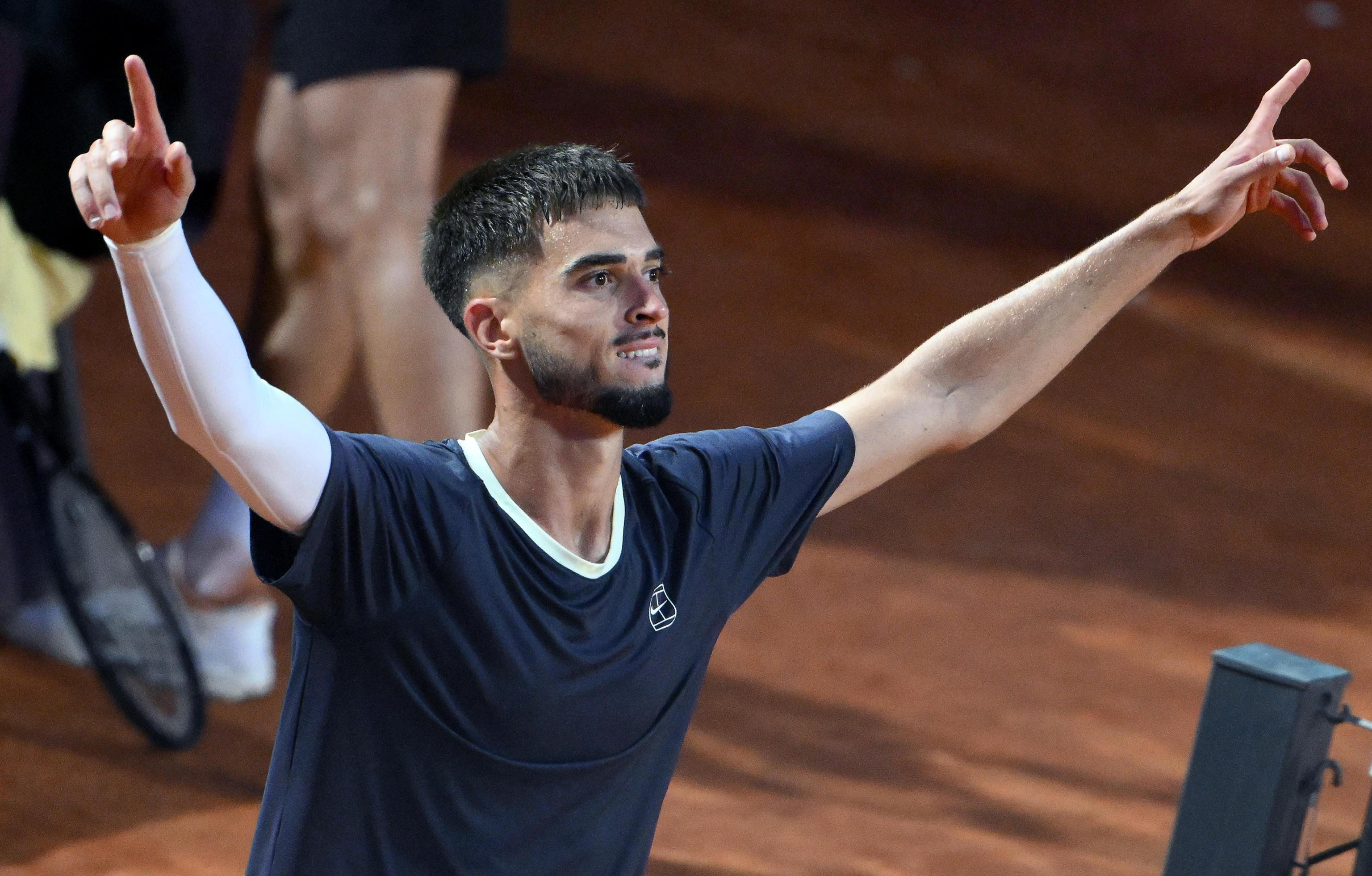 Novak skalp nije bio samo bljesak, Prižmić nastavio da briljira u Rimu