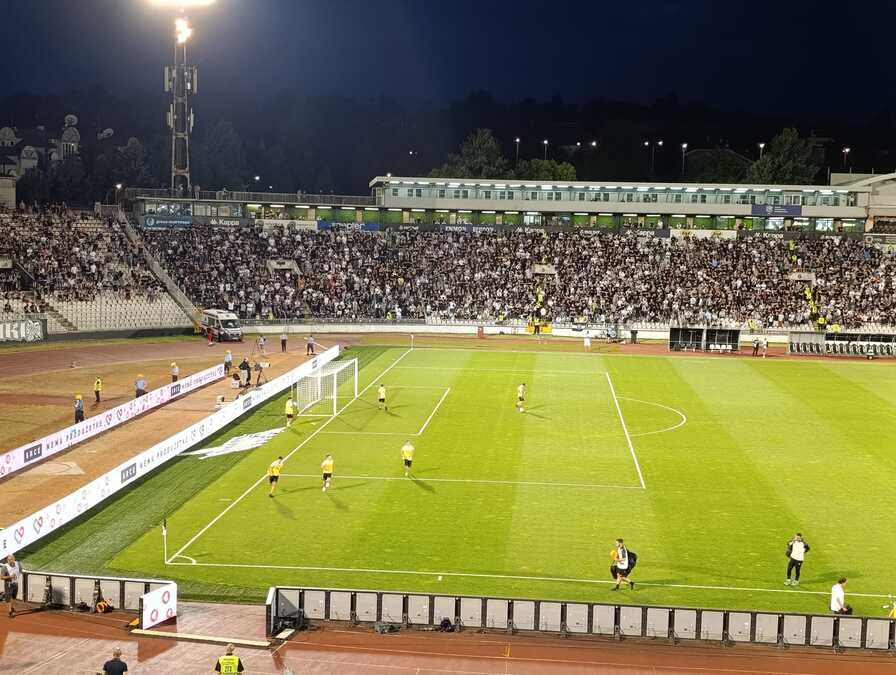 ZUBIRAO BLISTA U HUMSKOJ: Ovako je Partizan duplirao prednost...