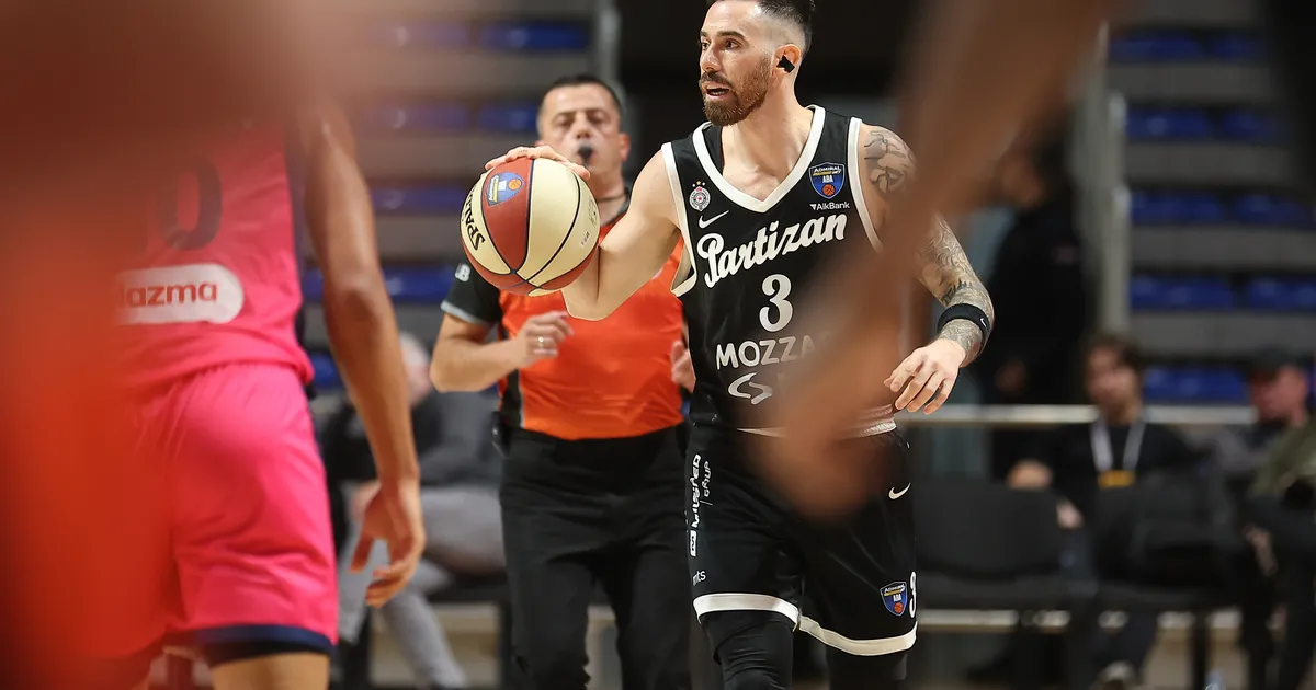 Evo gde možete da gledate uživo TV prenos meča Partizan - Beč u 3. kolu ABA lige