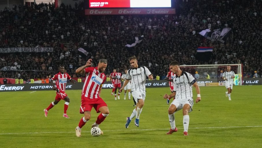Zvezda ponižava Partizan: Haos zbog objave crveno-belih, "grobari" bljuju vatru (VIDEO)