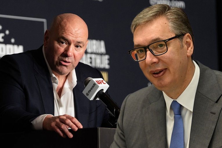 VUČIĆ DOČEKUJE DEJNU VAJTA! Predsednik Srbije i prvi čovek UFC se sastaju u Beogradu!