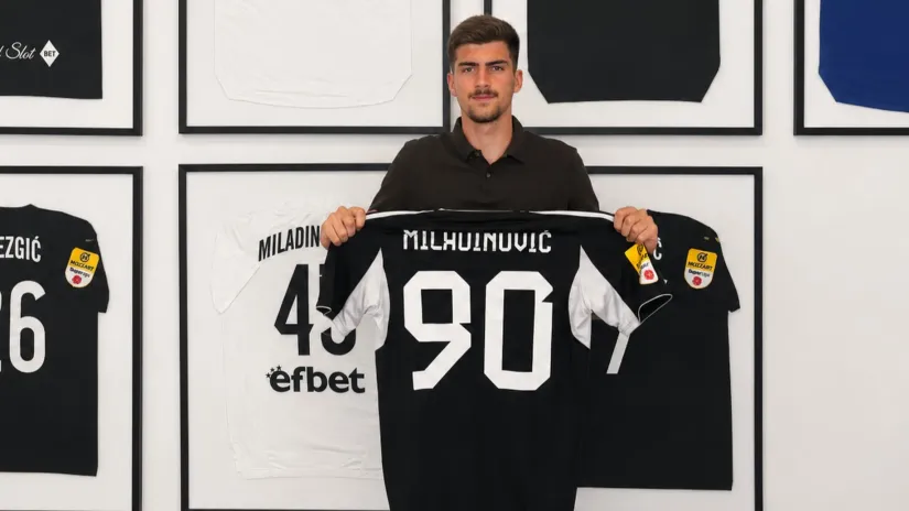 Važan potpis na Banovom brdu: Uroš Miladinović veran Čukaričkom do 2028.