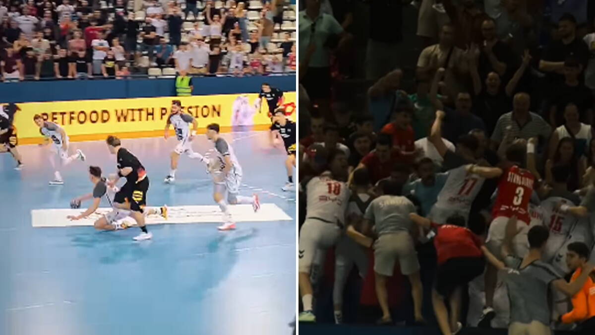 Gol sa celog terena za čudo Srbije na Euru: Pogledajte kako je posle toga dvorana proključala