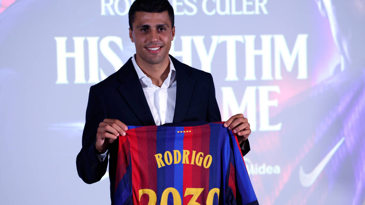 Rodri: "Barselona je klub po mojoj meri, samo me jedno brine"