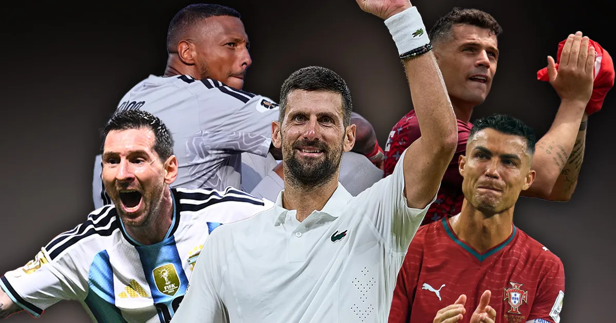 Ko od zvezda SP prati Đokovića, a ko ne: Na jednoj strani Mesi, Ronaldo, Haland, na drugoj srpski zet, Džaka