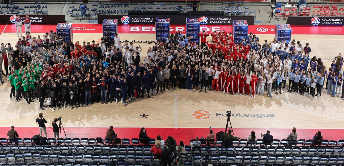 Promocija jedinstvenih liga mlađih kategorija Srbije u Beogradskoj Areni