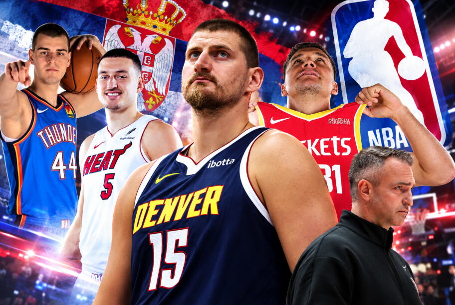 POČELA NBA LUDNICA, SRBI KREĆU U JURIŠ! Jokić je prva violina, Bogdanović vreba iz senke, nove nade žele da zablistaju, a Rajaković ima svoju misiju!