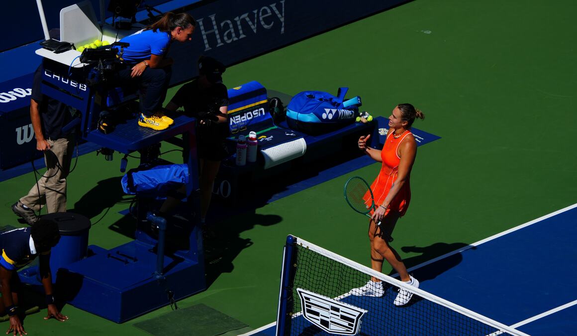 NEVEROVATNA SCENA NA US OPENU: Sabalenka morala da reaguje zbog marihuane