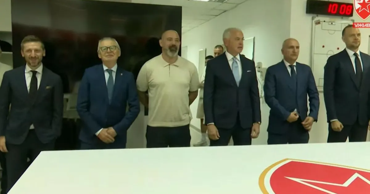 Zvezda počela pripreme za novu sezonu, Terzić i Stanković poslali jasnu poruku iz svlačionice (LIVESTREAM)